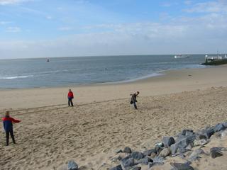 Pfeifball spielen auf Vlieland