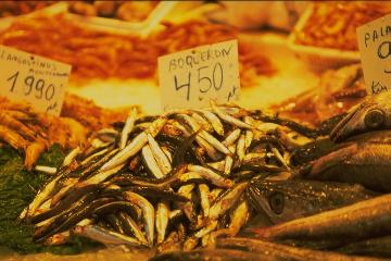 Boquerones (in La Boqueria)