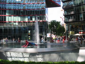 Spiderman im Sony Center