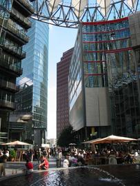 Aussich aus dem Sony Center Aussich aus dem Sony Center