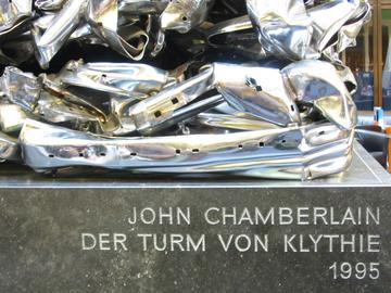 John Chamberlain, der Turm von Klythie, 1995