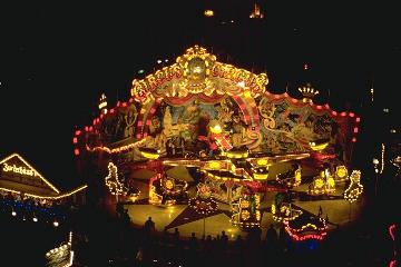 Blick vom Riesenrad auf Circus-Circus